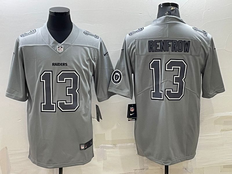 Men Oakland Raiders #13 Renfrow Grey 2022 Nike Limited Vapor Untouchable NFL Jerseys->oakland raiders->NFL Jersey